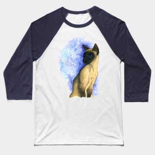 Siamese Seti Baseball T-Shirt